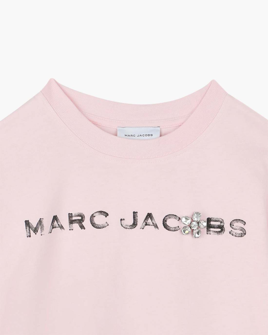 Marc Jacobs The Gem Daisy Logo Tee Pink READY TO WEAR