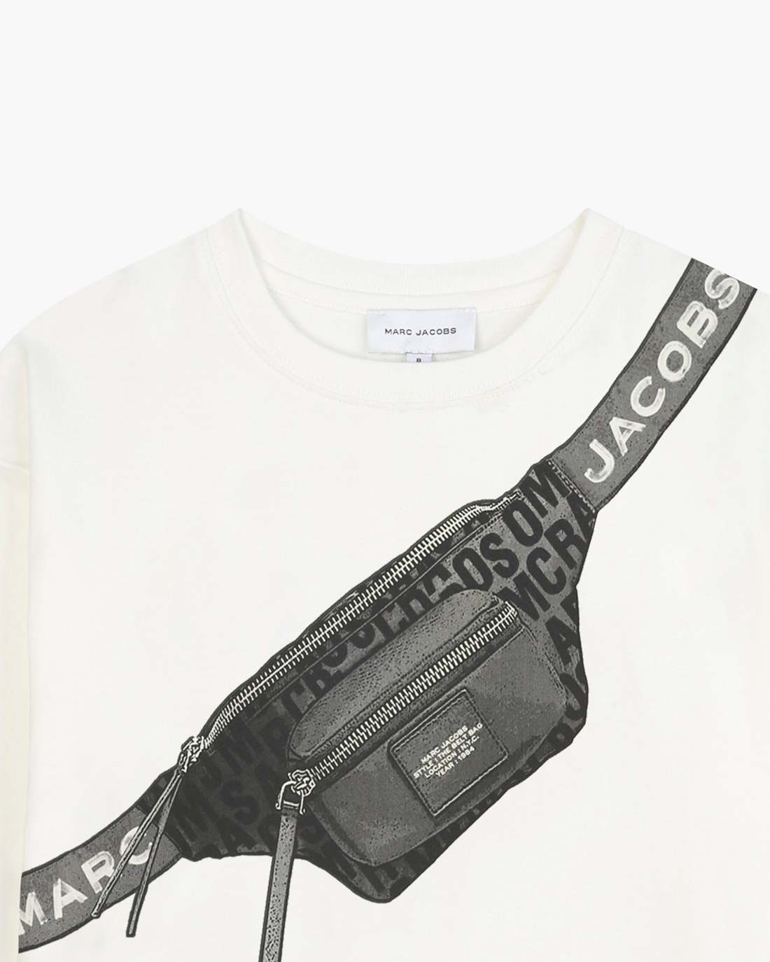 Marc Jacobs The Trompe Loeil Tee White READY TO WEAR