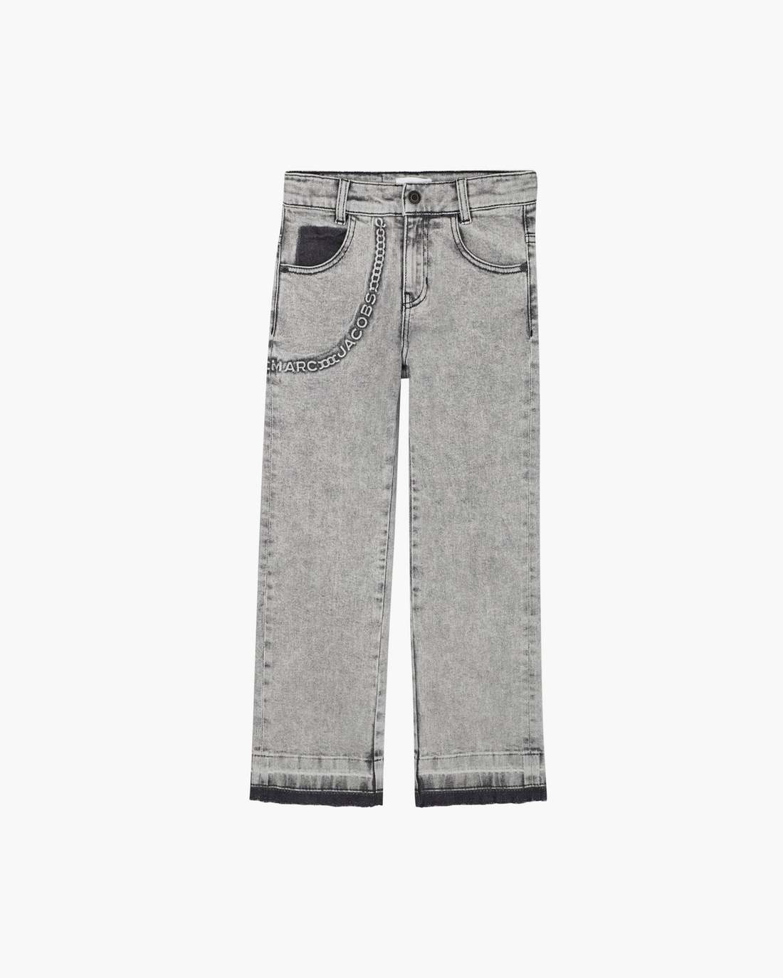 Marc Jacobs The Trompe Loeil Chain Jeans Black READY TO WEAR