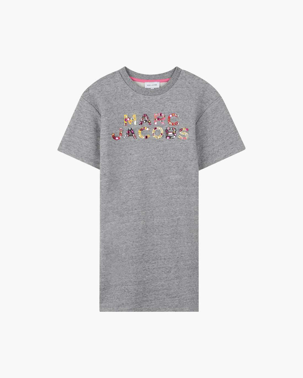 Marc Jacobs The Gem Logo Dress Grey READY TO WEAR