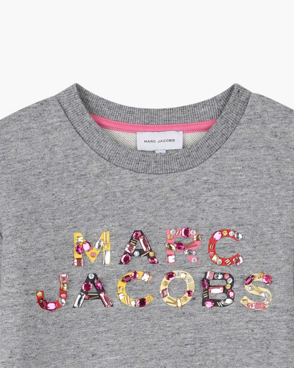 Marc Jacobs The Gem Logo Dress Grey READY TO WEAR