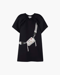 Marc Jacobs The Trompe Loeil Snapshot Dress Navy READY TO WEAR
