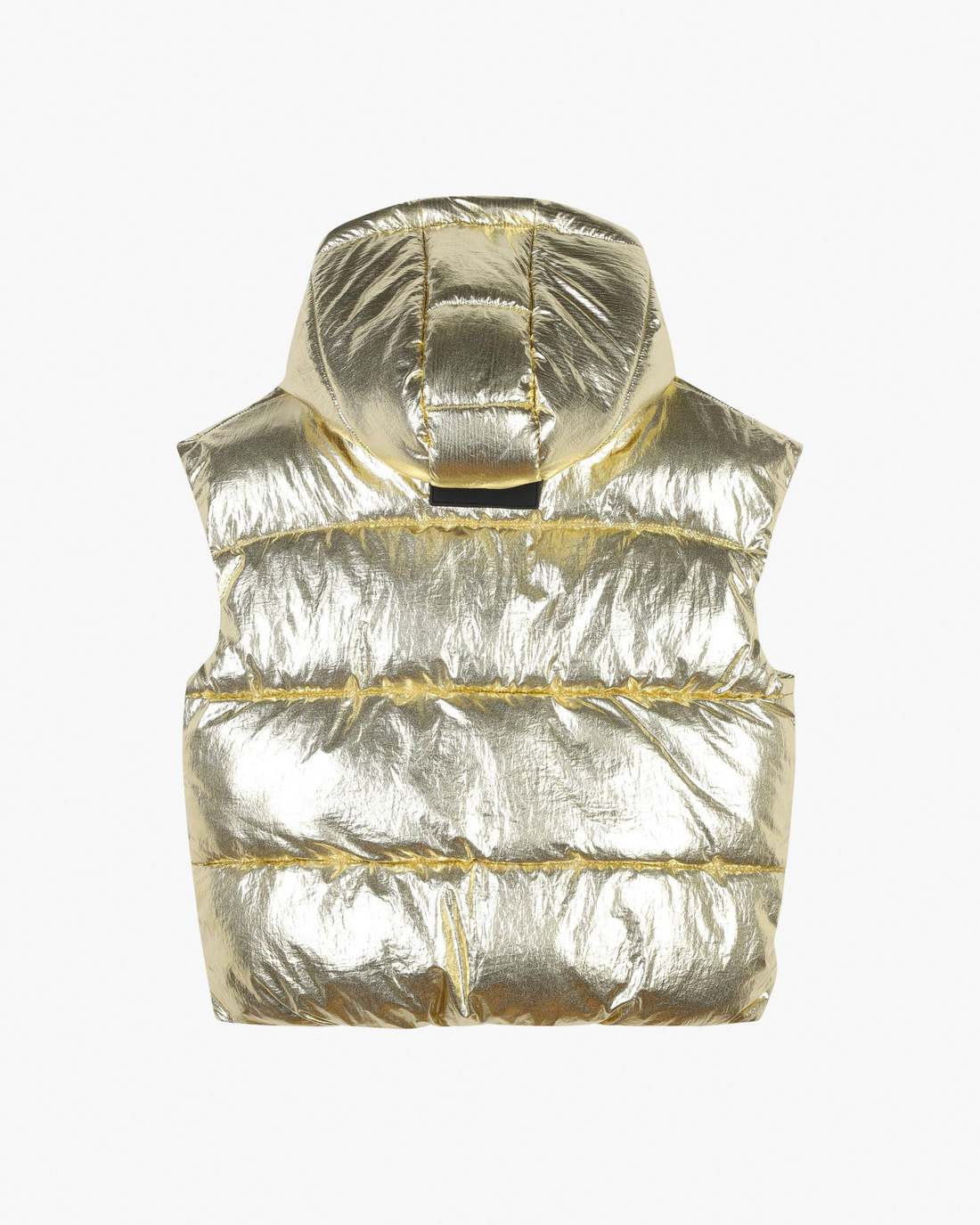 Marc Jacobs The Metallic Puffer Vest Gold READY TO WEAR