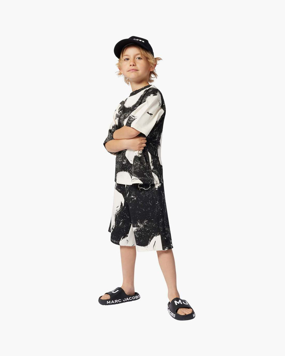 Marc Jacobs The Daisy Sweatshort Black/White READY TO WEAR