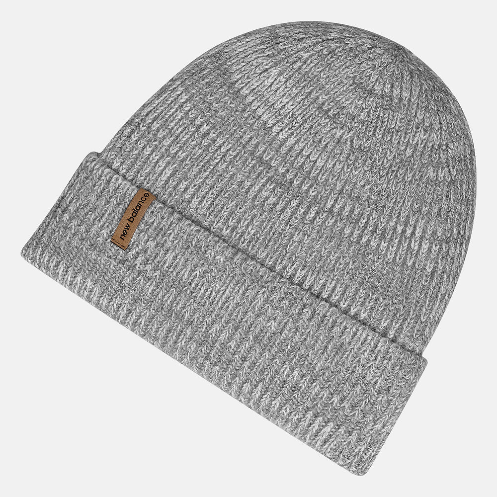Athletic Grey Oversize Cuff Watchman Beanie / New Balance Women|Men
