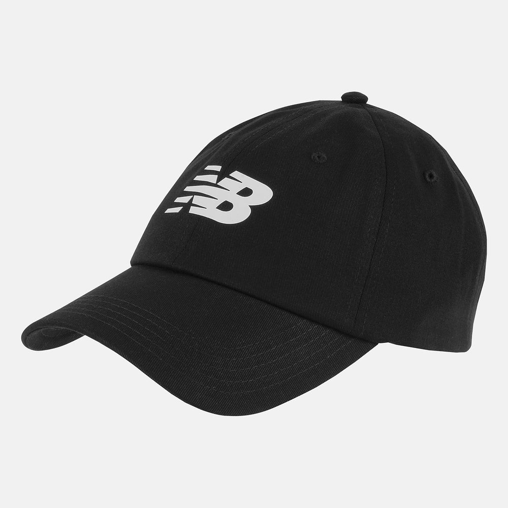Black 6 Panel Curved Brim Snap Back V2.0 / New Balance Women|Men