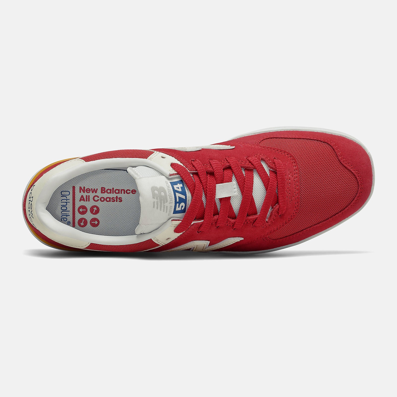 Red/White New Balance All Coasts AM574 / New Balance Women|Men