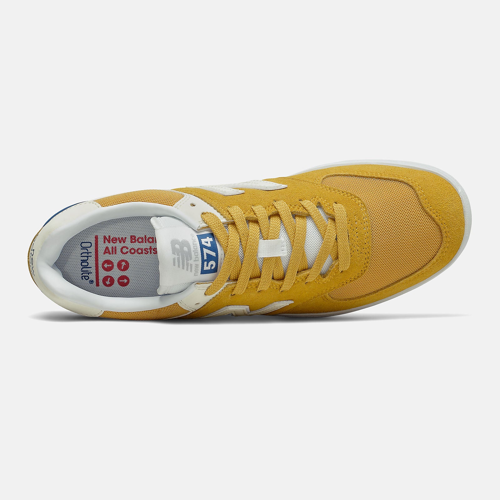 Yellow/White New Balance All Coasts AM574 / New Balance Women|Men