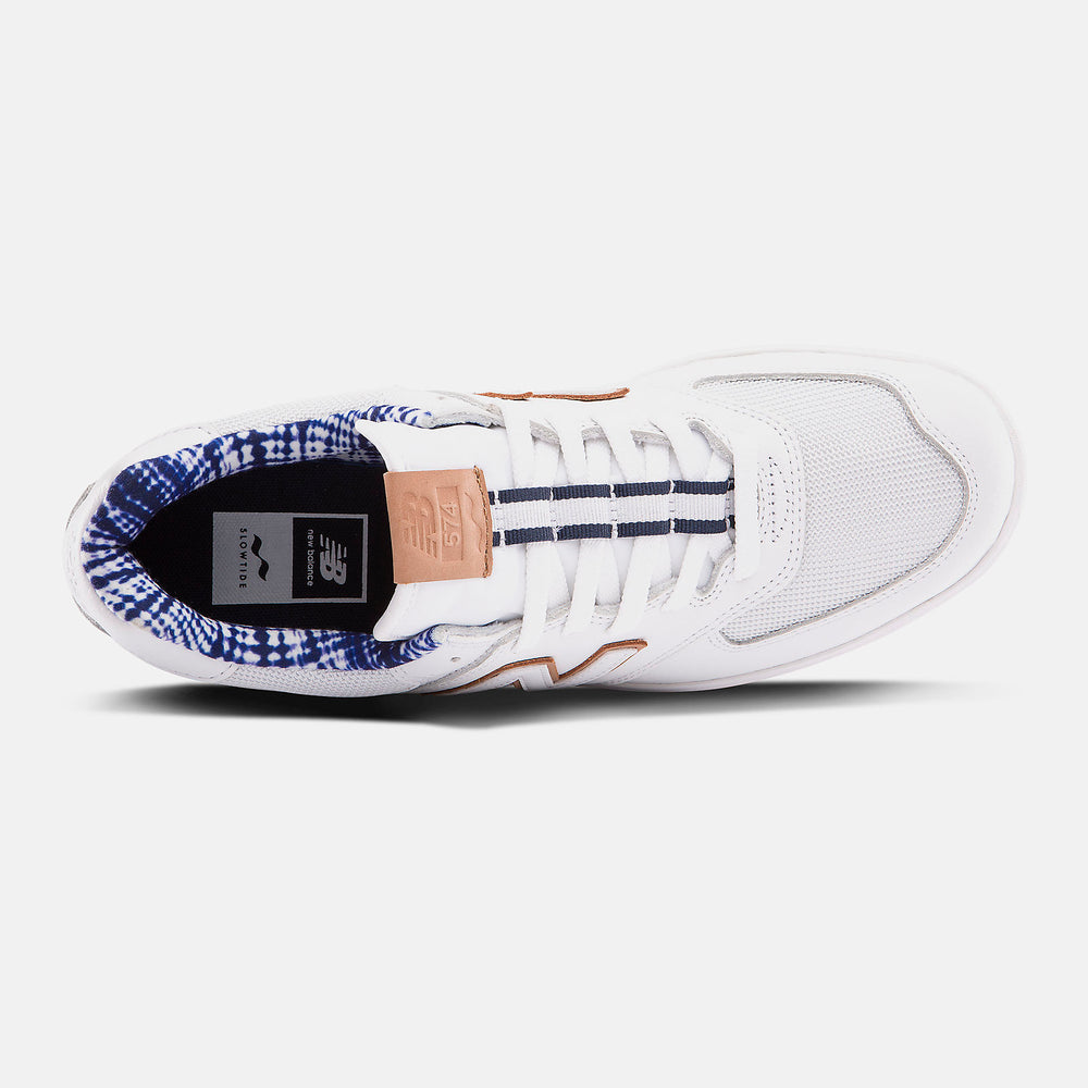 White/Arctic NB AM574 x Slowtide / New Balance Women|Men