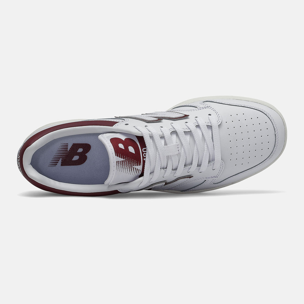 White/Burgundy BB480LV1 / New Balance Men