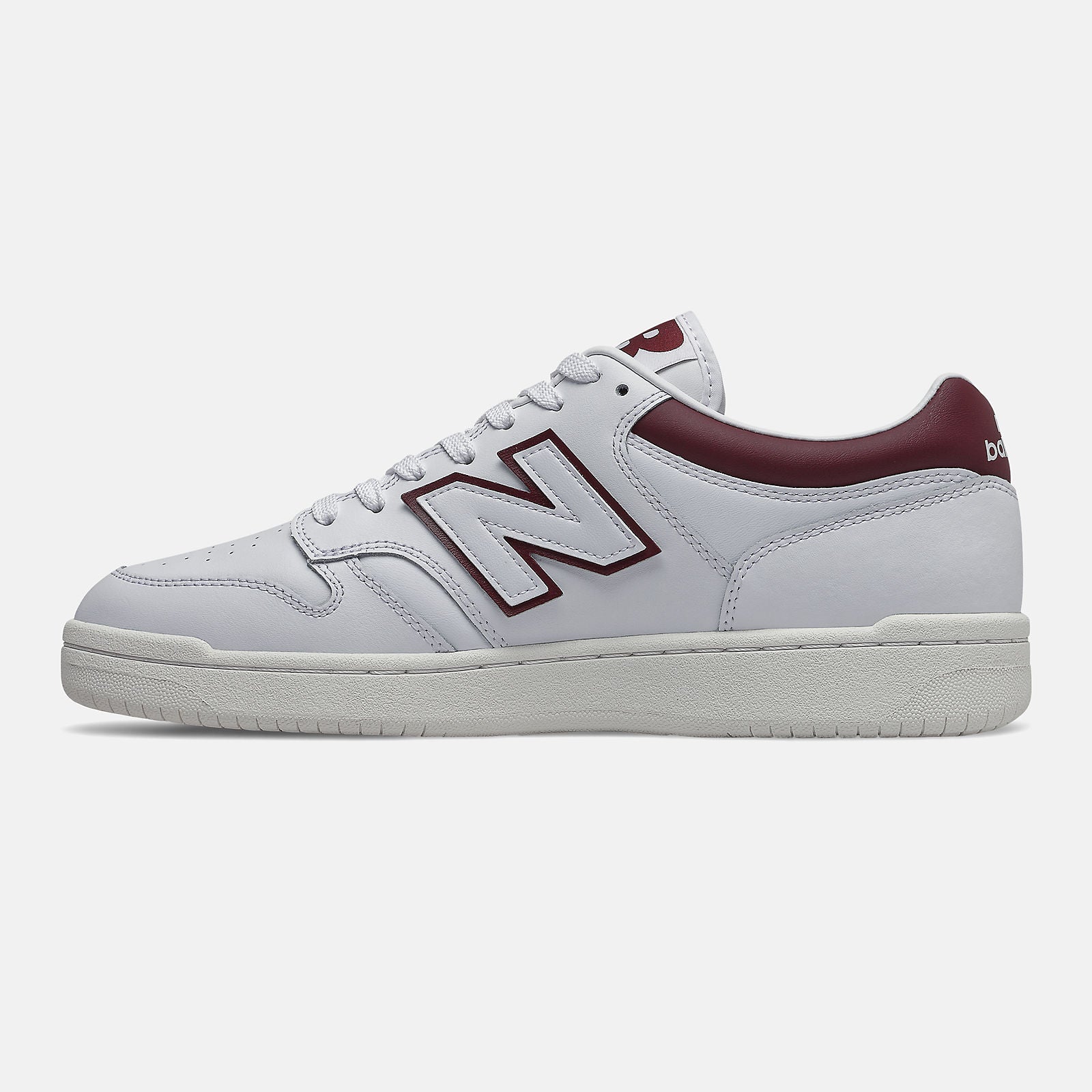 White/Burgundy BB480LV1 / New Balance Men