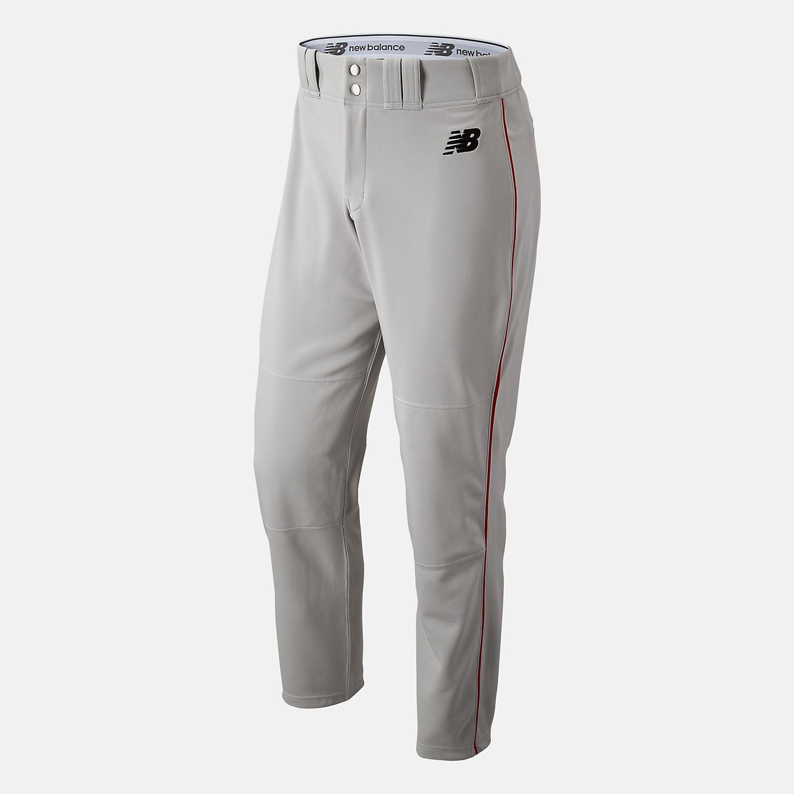 Grey/Red Adversary 2 Baseball Piped Pant Athletic / New Balance Men