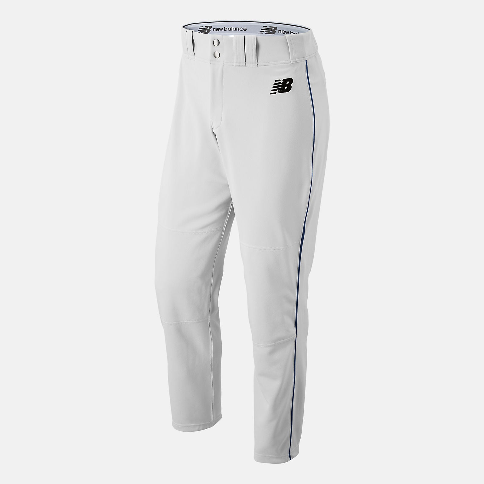 White/Navy Adversary 2 Baseball Piped Pant Athletic / New Balance Men