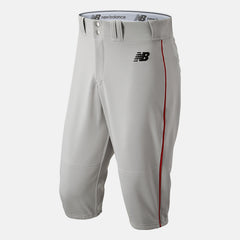 Grey/Red Adversary 2 Baseball Piped Knicker Athletic / New Balance Men