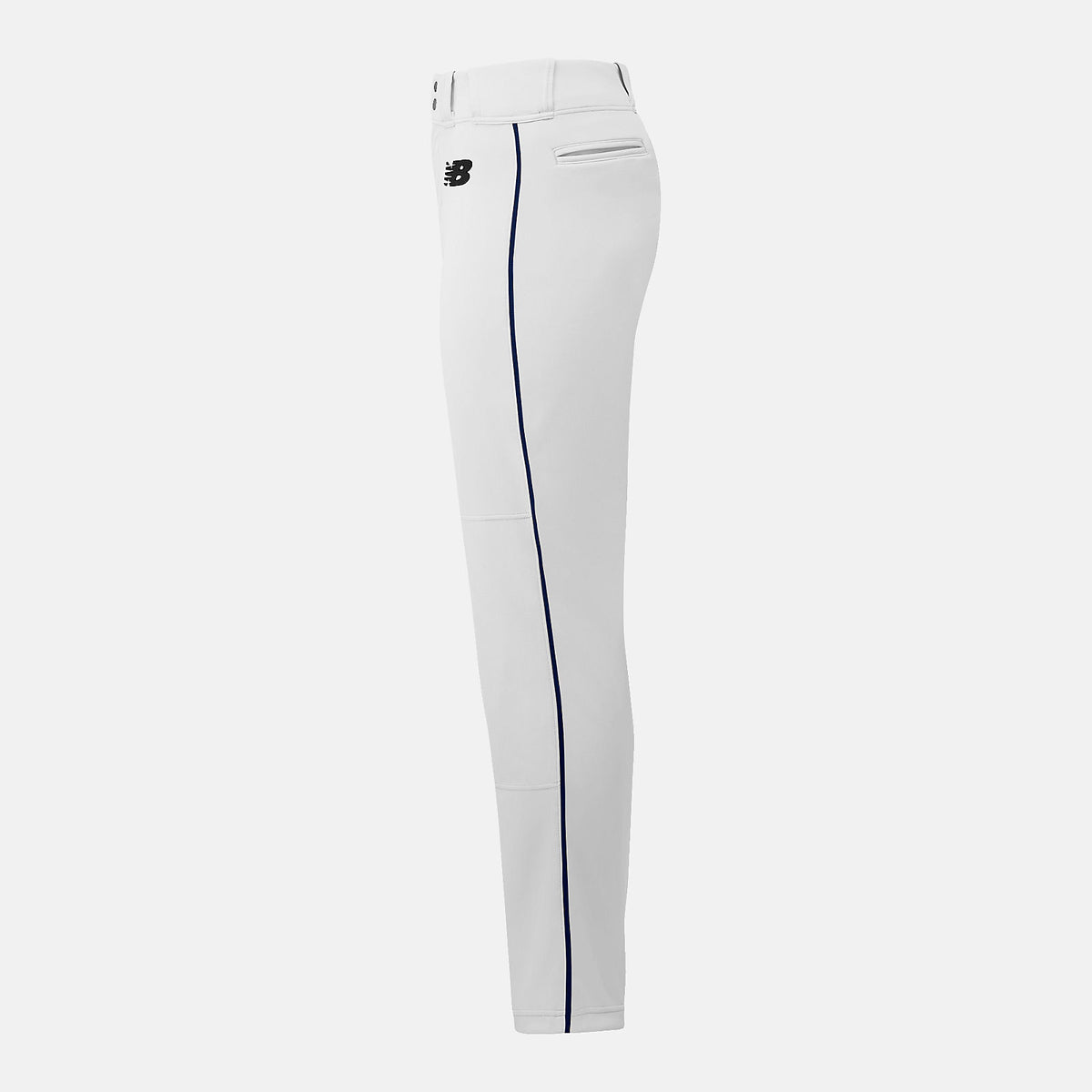 White/Navy Adversary 2 Baseball Piped Pant Tapered / New Balance Men