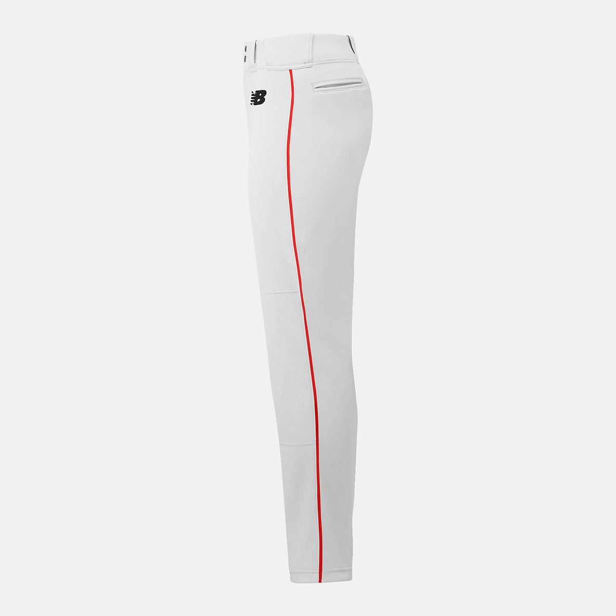 White/Red Adversary 2 Baseball Piped Pant Tapered / New Balance Men