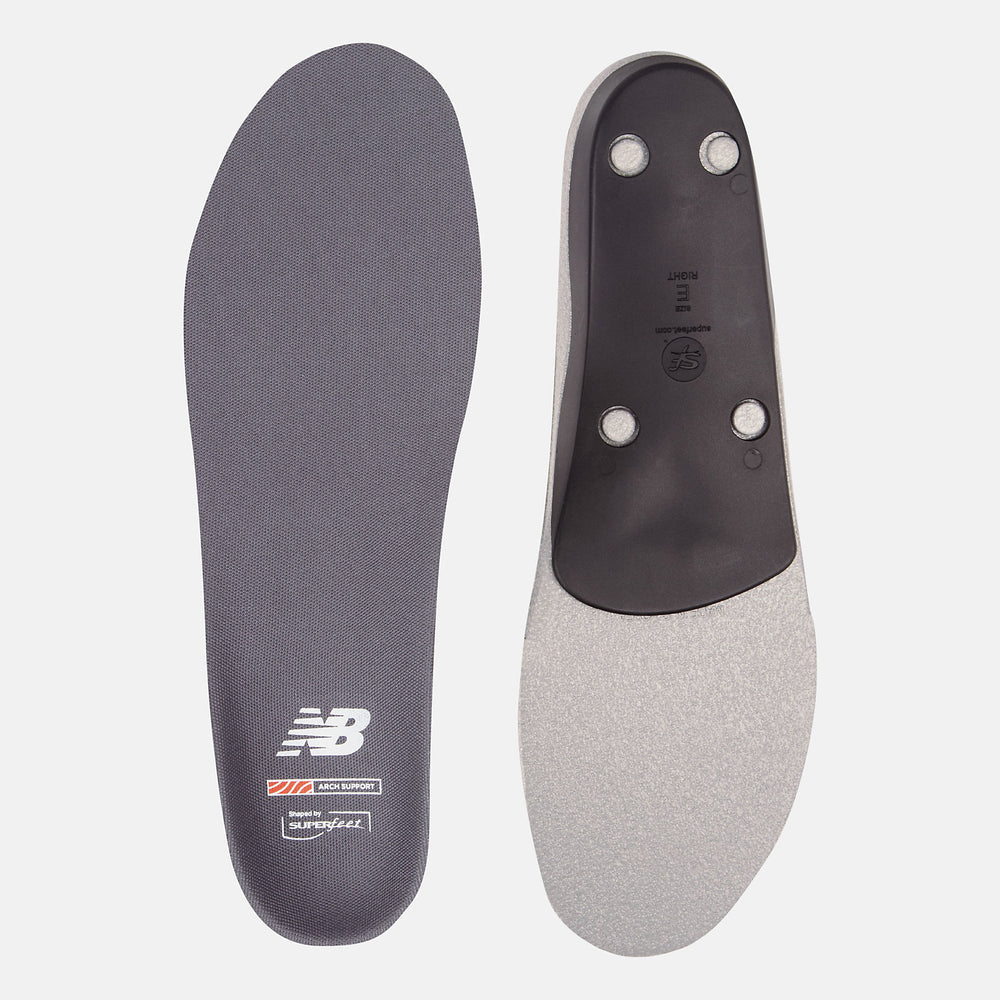 Light Grey/Black Casual Arch Support Insole / New Balance Women|Men