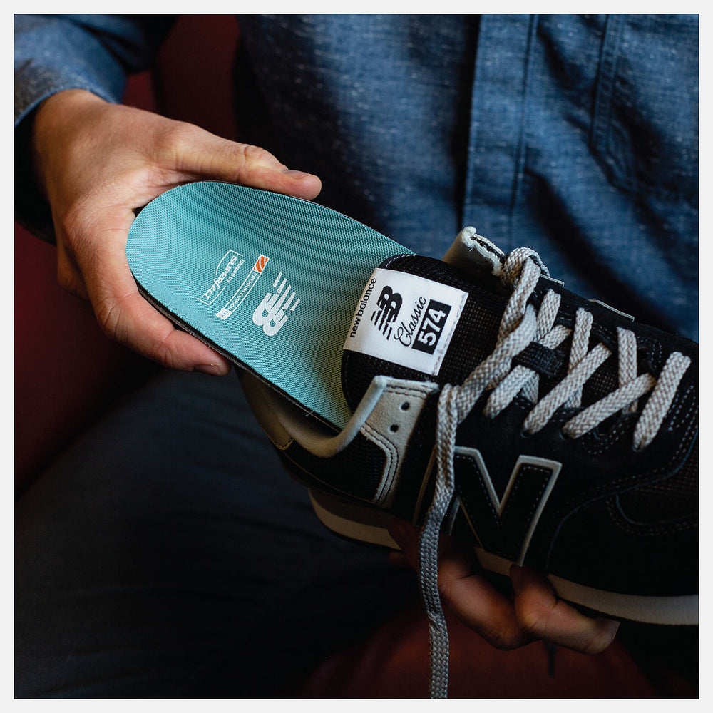 Light Grey/Black and Chalk Blue Casual Premium Cushion CFX Insole / New Balance Women|Men