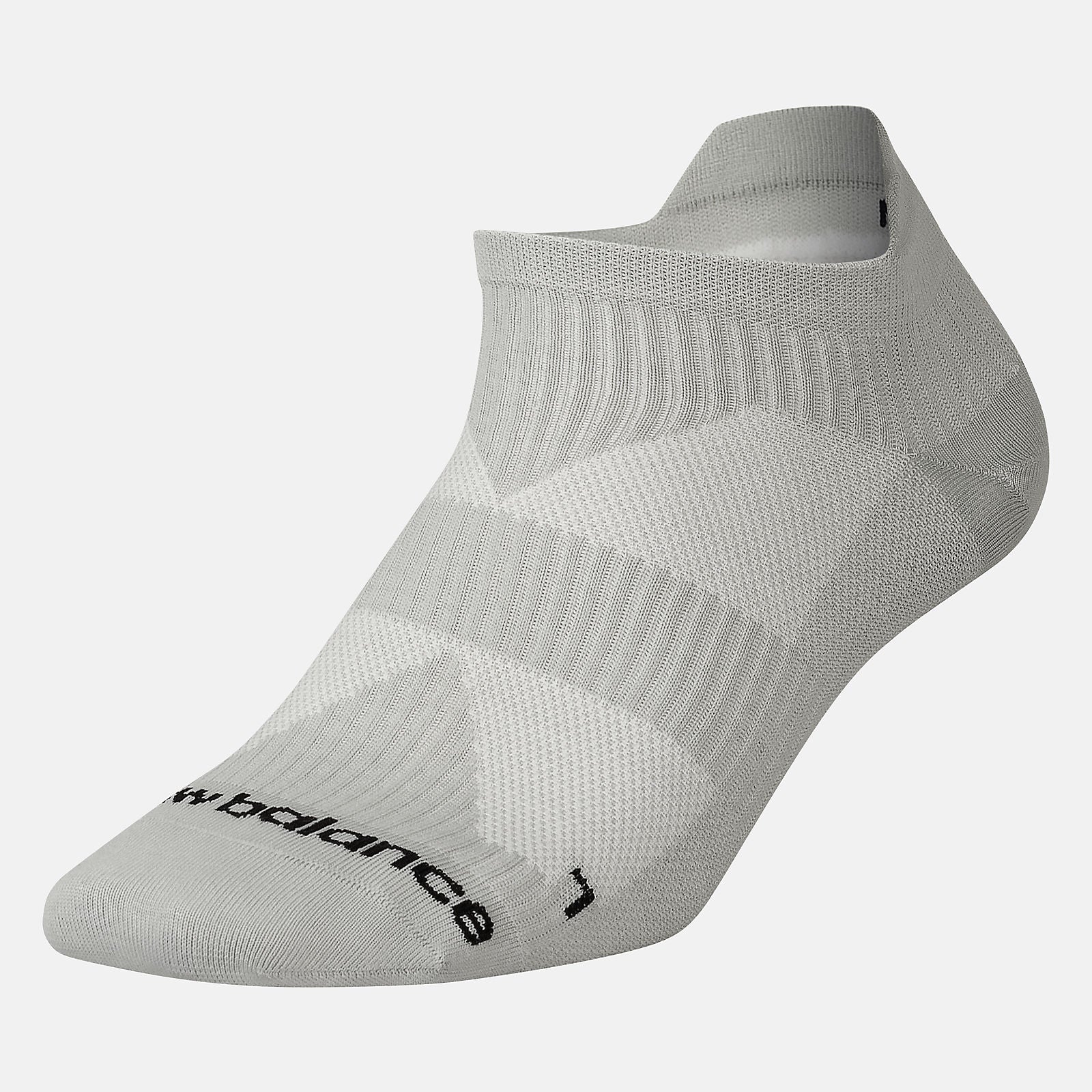 Grey Running Lightweight No Show Sock 1 Pair / New Balance Women|Men