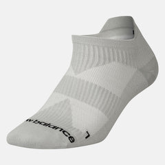 Grey Running Lightweight No Show Sock 1 Pair / New Balance Women|Men