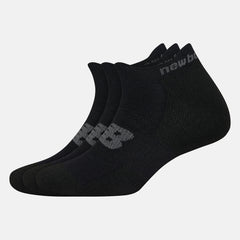 Black Strategic Cushion Low-Cut Tab Socks 3 Packs / New Balance Women|Men