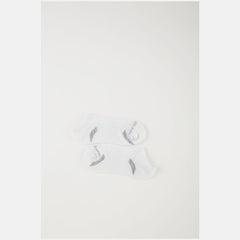 White Performance Cushion No Show Socks 3 Pack / New Balance Women|Men