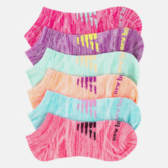 Assorted Colors 1 Lightweight No Show Socks 6 Pack / New Balance Women|Men