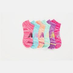 Assorted Colors 1 Lightweight No Show Socks 6 Pack / New Balance Women|Men