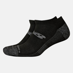 Black Cooling Cushion Performance Lowcut Socks 2 Pair / New Balance Women|Men