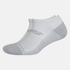 White Cooling Cushion Performance Lowcut Socks 2 Pair / New Balance Women|Men