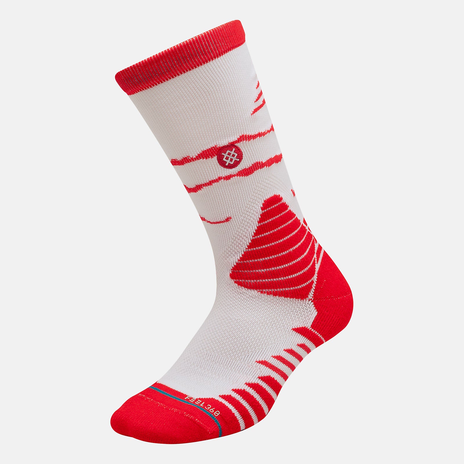 Energy Red/White New Balance x Stance Hoops Socks / New Balance Men