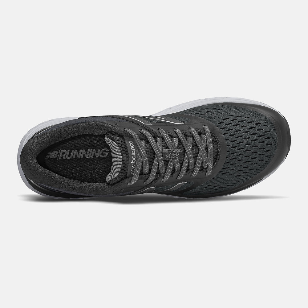 Black/White 840v4 / New Balance Men