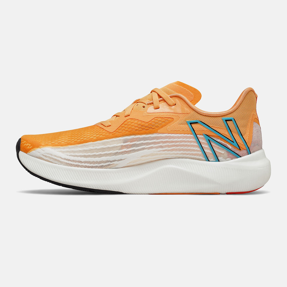 White/Habanero FuelCell Rebel v2 / New Balance Men