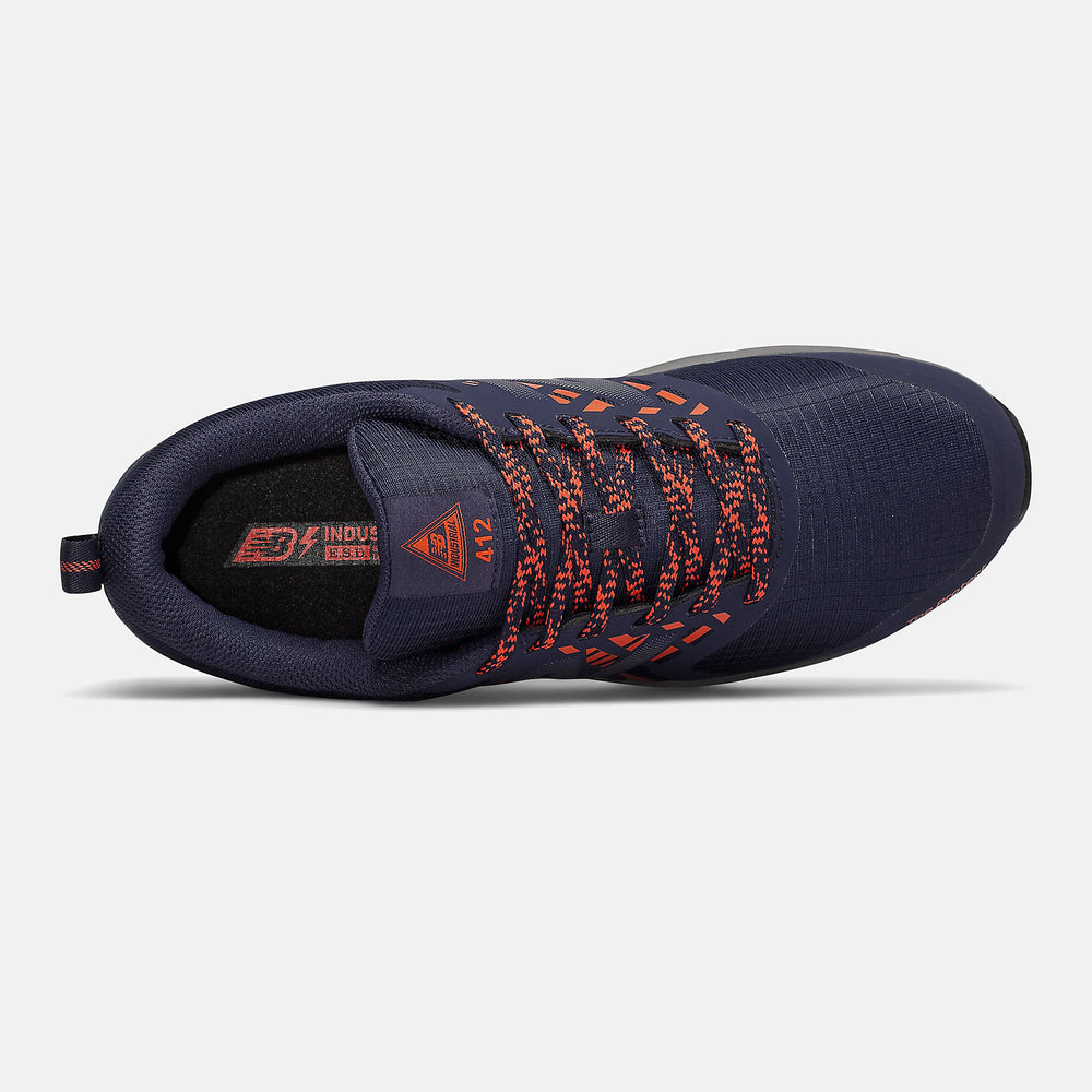 Team Navy/Team Orange and Castlerock 412 ESD / New Balance Men
