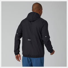 Black Impact Run Light Pack Jacket / New Balance Men
