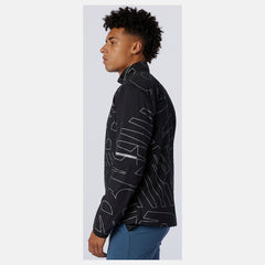 Black Reflective Accelerate Protect Jacket / New Balance Men