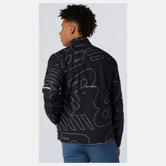 Black Reflective Accelerate Protect Jacket / New Balance Men