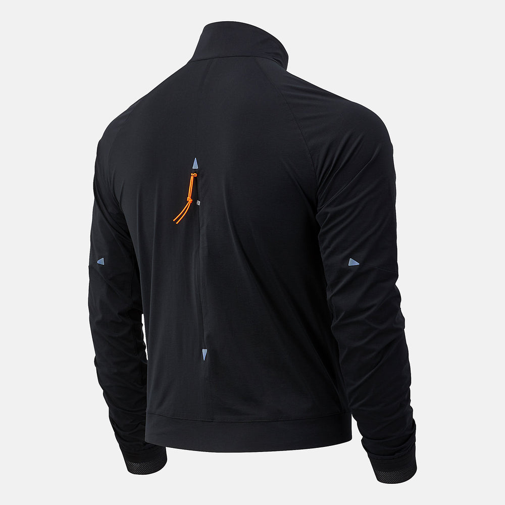 Black NYC Marathon Q Speed Fuel Jacket / New Balance Men