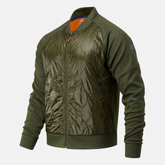 Oak Leaf Green NYC Marathon Q Speed Heat Jacket / New Balance Men