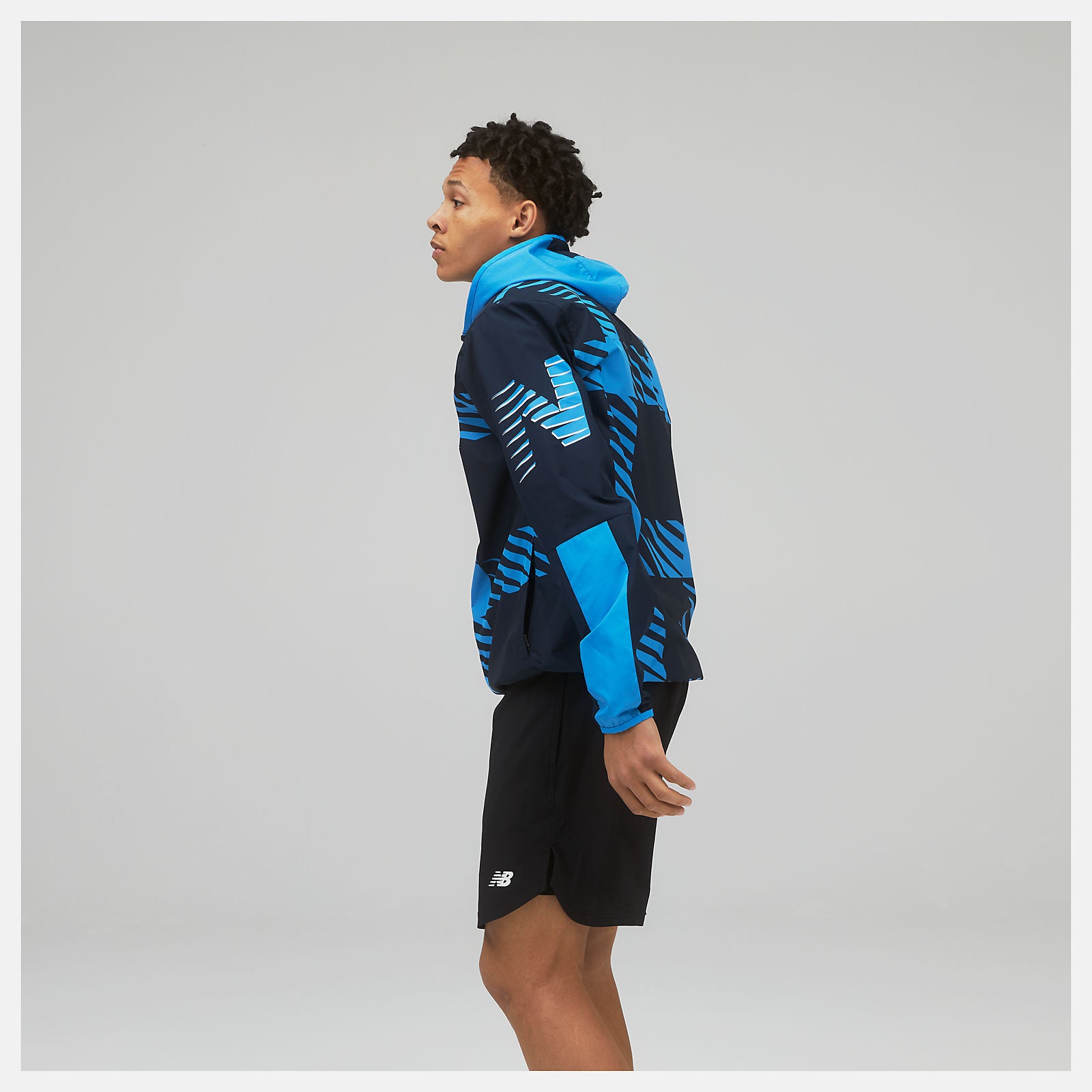 Helium Printed Fast Flight Jacket / New Balance Men