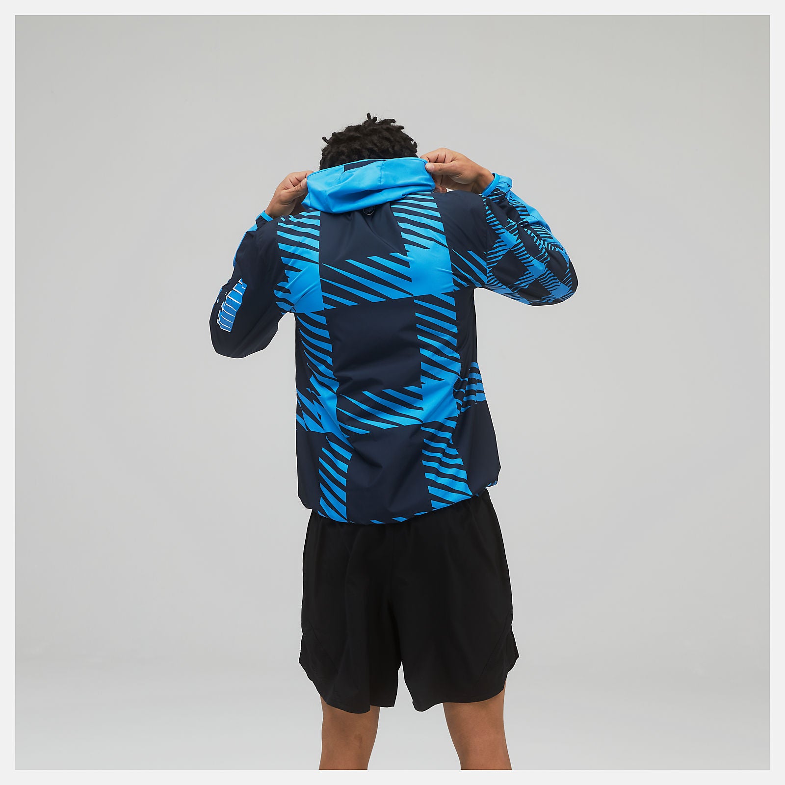 Helium Printed Fast Flight Jacket / New Balance Men