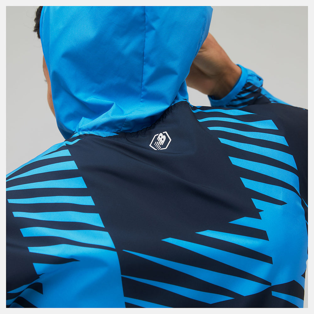 Helium Printed Fast Flight Jacket / New Balance Men