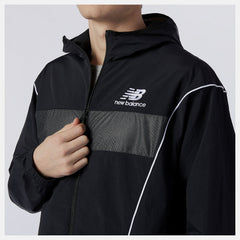 Black NB Athletics Windbreaker / New Balance Men
