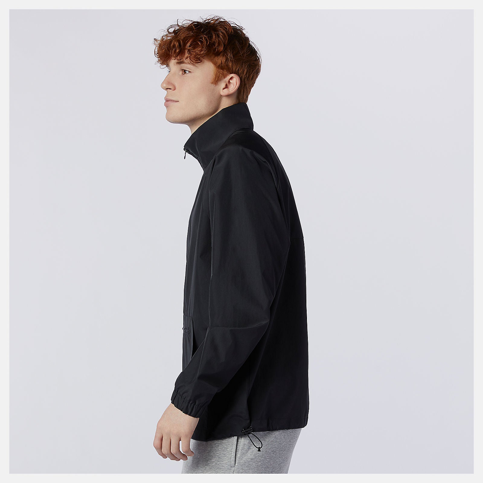 Black NB Essential Anorak / New Balance Women|Men
