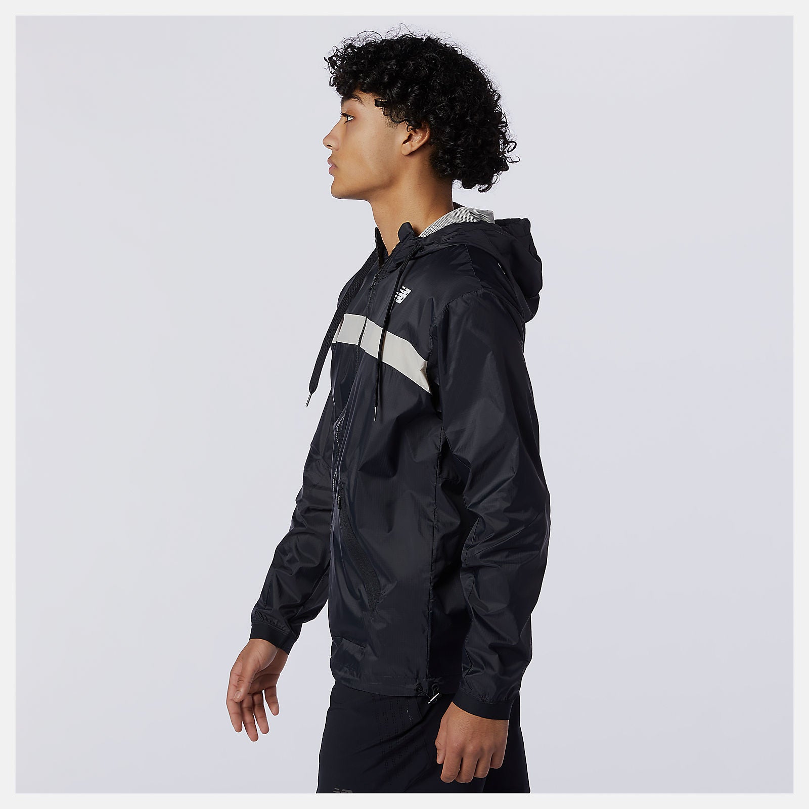 Black R.W.T. Lightweight Woven Jacket / New Balance Men