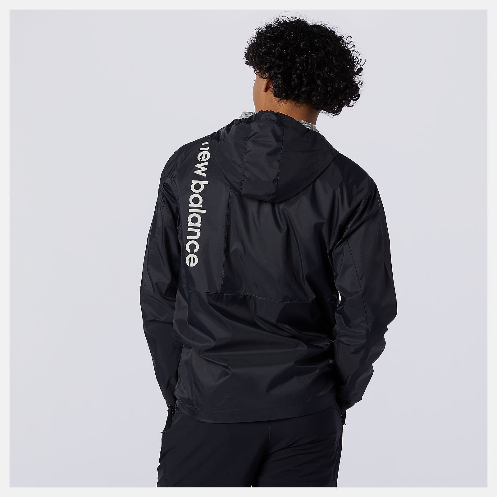 Black R.W.T. Lightweight Woven Jacket / New Balance Men
