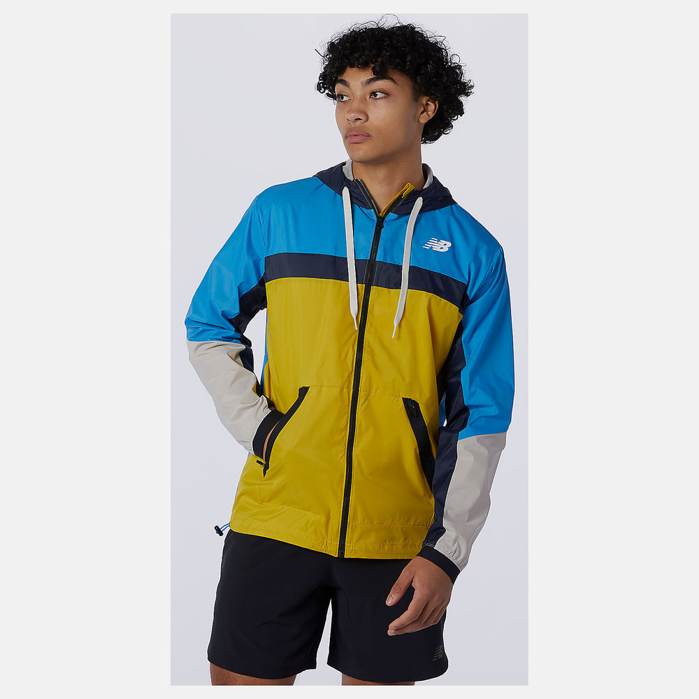 Gold R.W.T. Lightweight Woven Jacket / New Balance Men