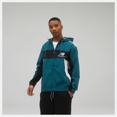 Teal NB Athletics Higher Learning Windbreaker / New Balance Men