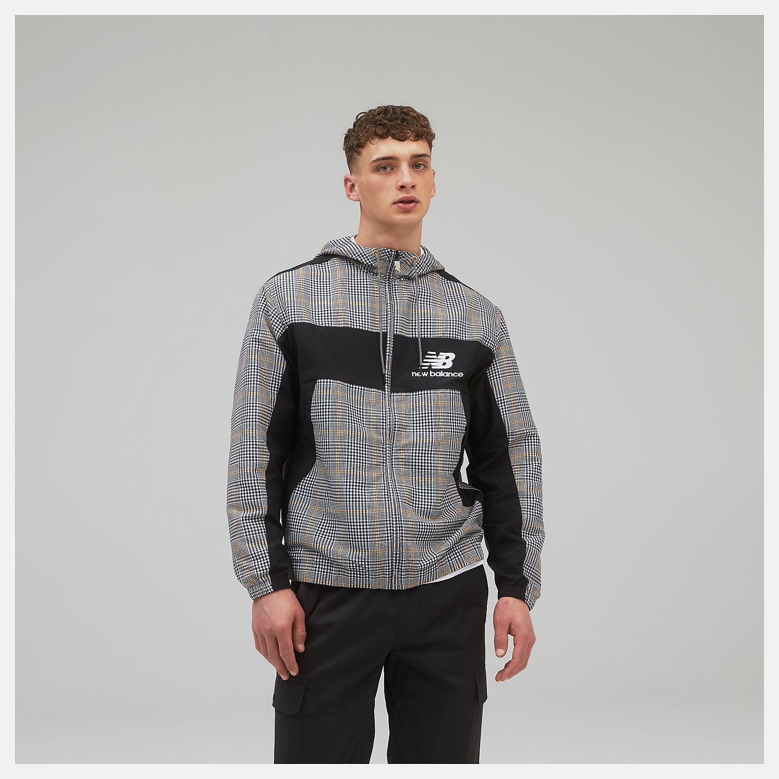 Timberwolf NB Athletics Higher Learning Windbreaker AOP / New Balance Men