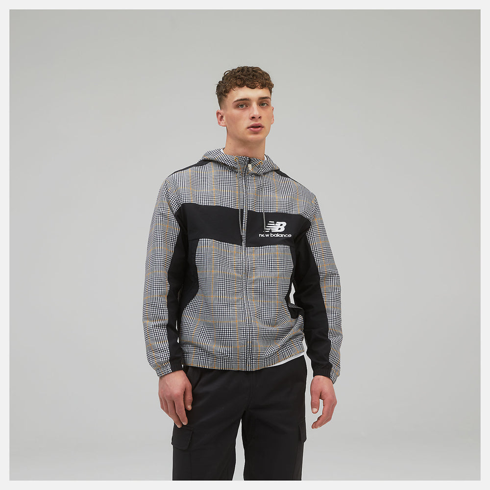 Timberwolf NB Athletics Higher Learning Windbreaker AOP / New Balance Men